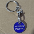 Brelocuri metalice fisa carucior, Suvenir Covasna
